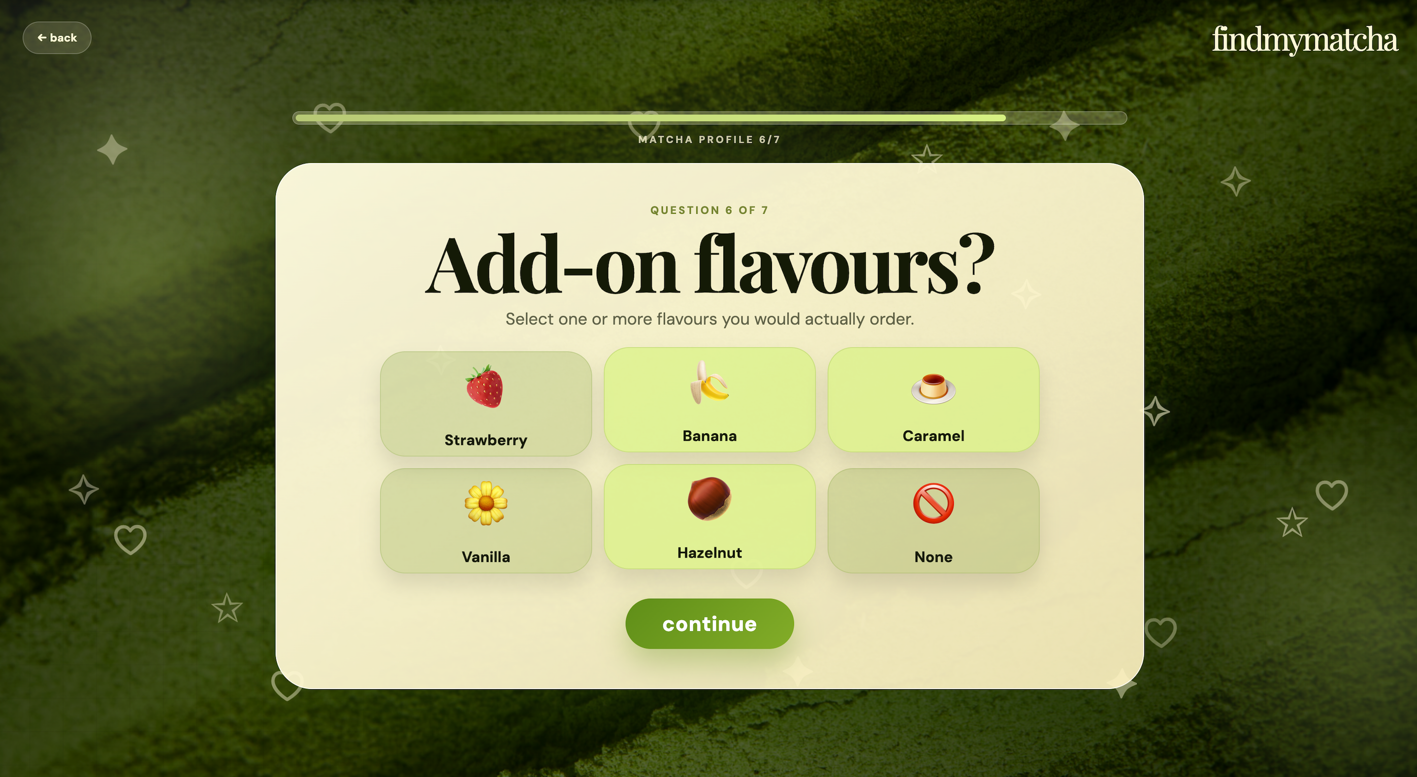 FindMyMatcha project screenshot