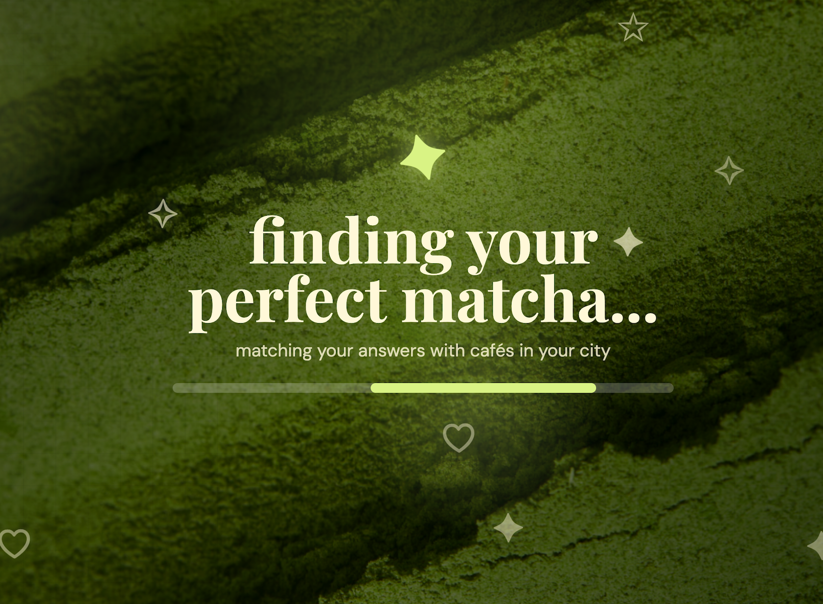 FindMyMatcha project screenshot