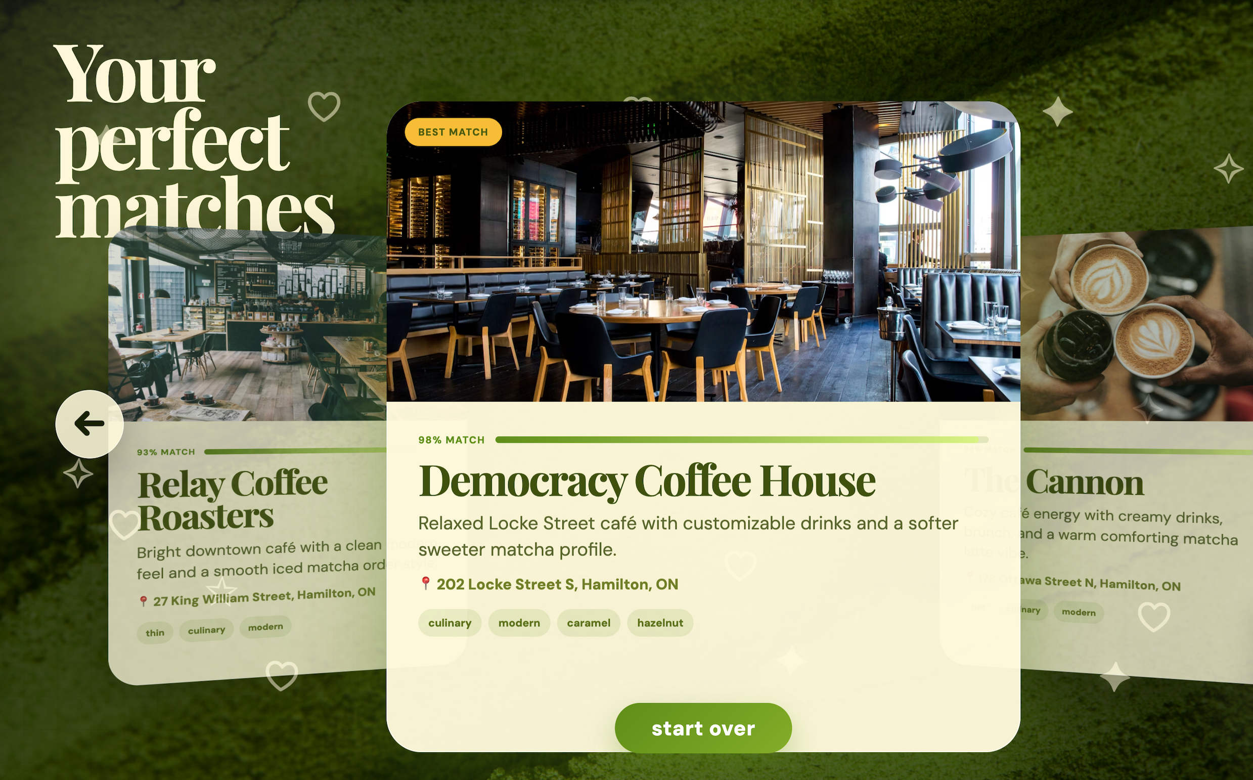 FindMyMatcha project screenshot