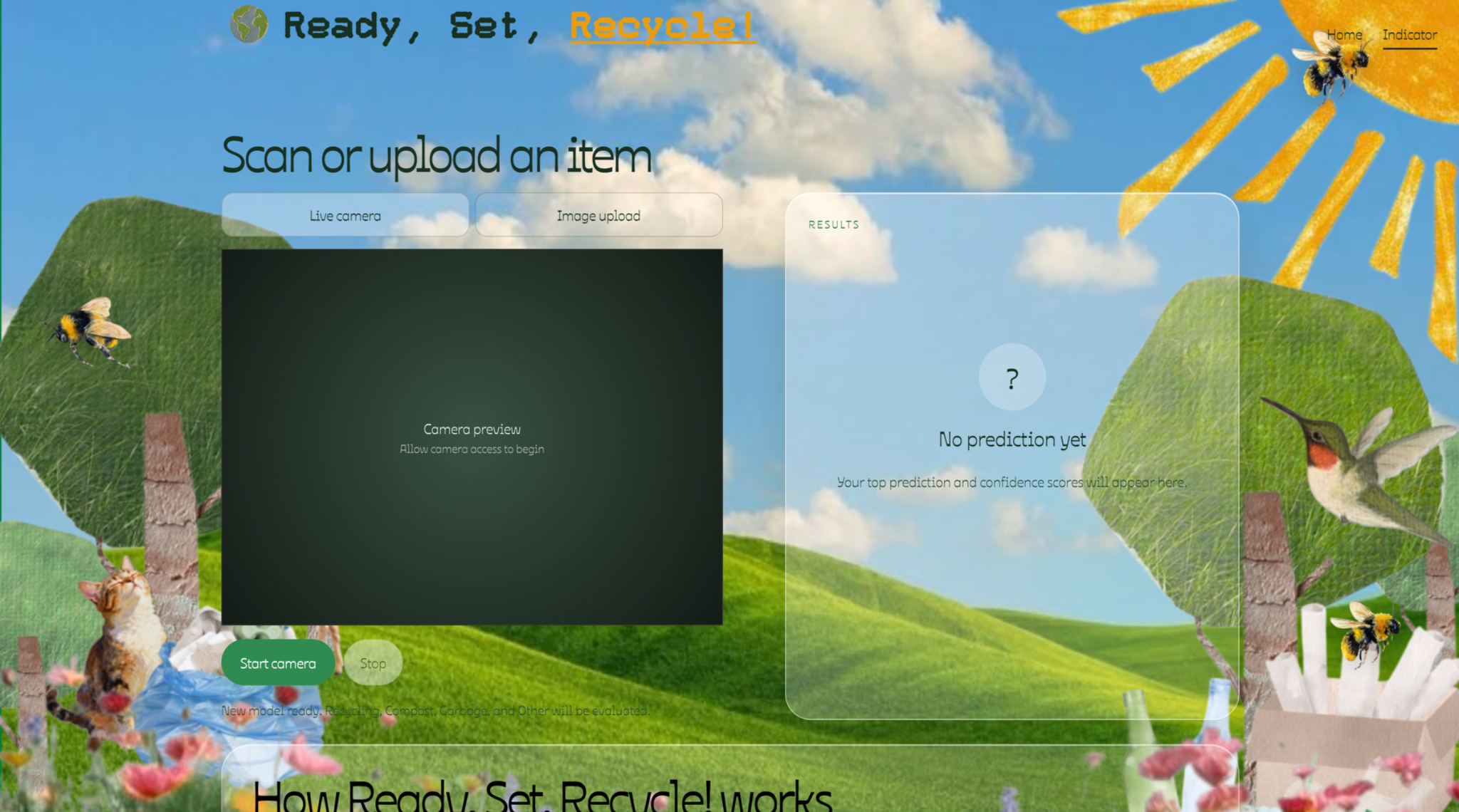 Ready, Set, Recycle! project screenshot