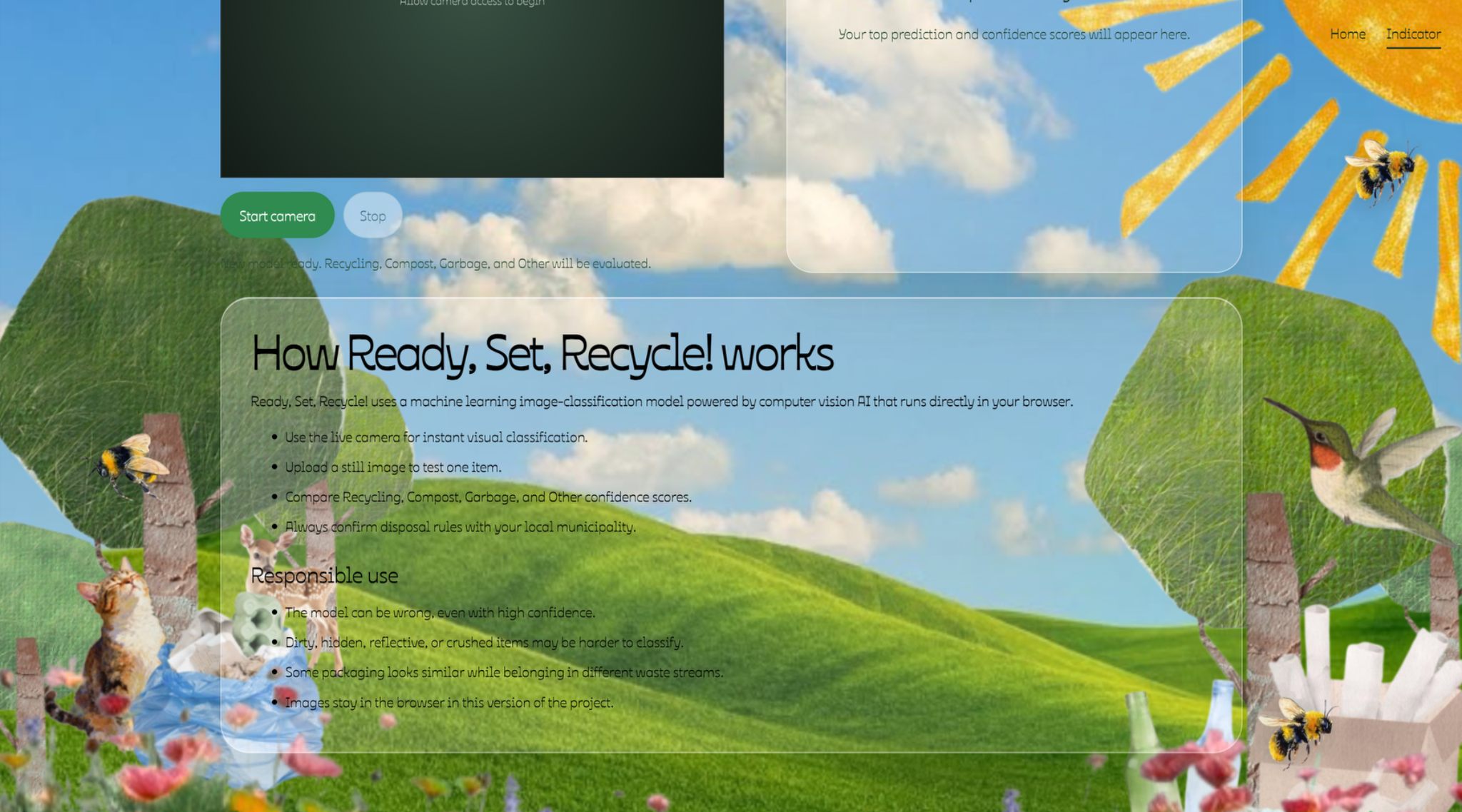 Ready, Set, Recycle! project screenshot